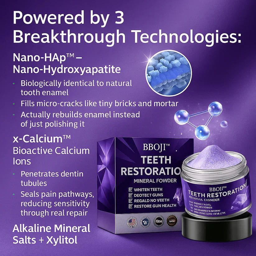 💋 Strengthen Enamel, Whiten Naturally – Your New Go-To Tooth Powder