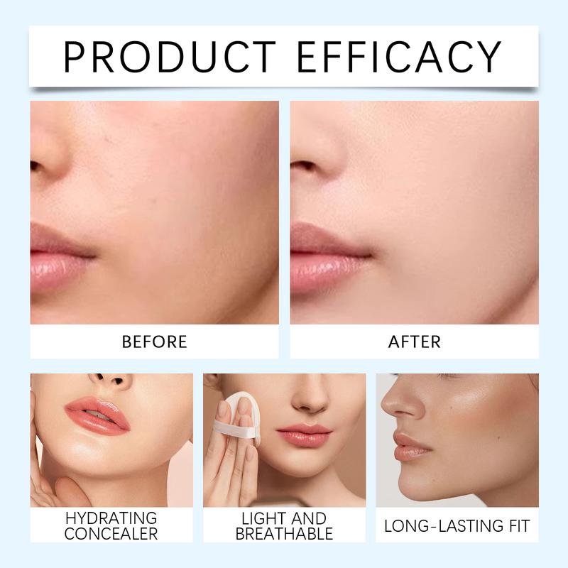 Final 3 Hours: 60%OFF🔥LOVILDS Nourishing Lightweight Foundation Series Thin Moisturizing Brightening Hydrating Non-Cakey Natural Finish