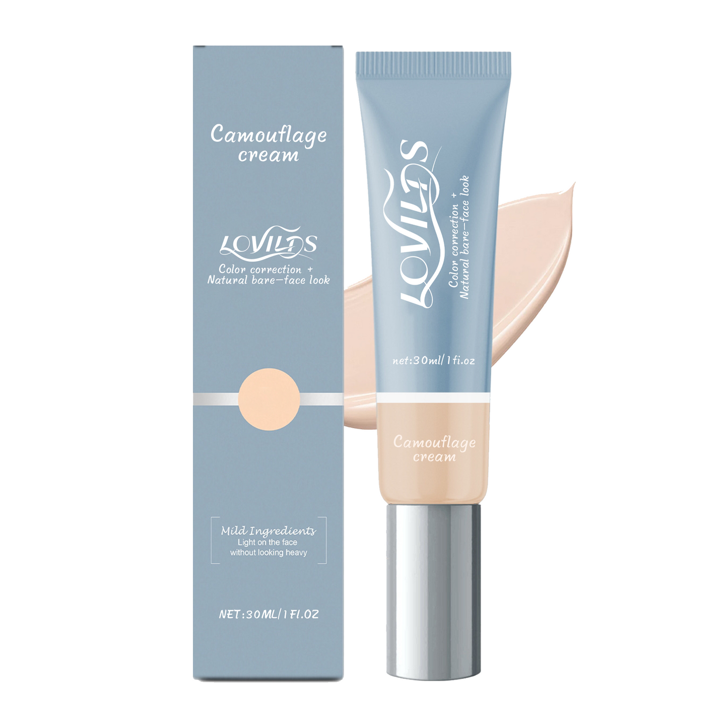 Final 3 Hours: 60%OFF🔥LOVILDS Nourishing Lightweight Foundation Series Thin Moisturizing Brightening Hydrating Non-Cakey Natural Finish