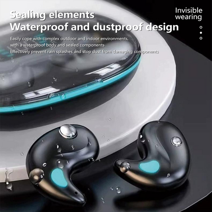🏆Last 24 hours promotion, 40% to 80% off⏰Thin Waterproof Earbuds for Small Ears: Comfortable for Sleep, Exercise - No Pressure, Low Delay, Long Life