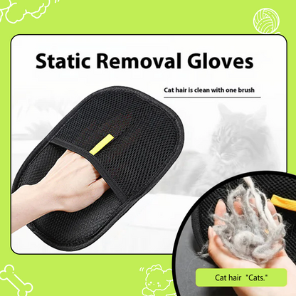 Pet Hair Removal Gloves——Easy grooming and hair removal