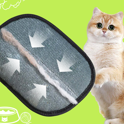 Pet Hair Removal Gloves——Easy grooming and hair removal