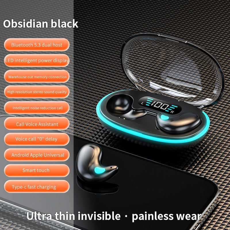 🏆Last 24 hours promotion, 40% to 80% off⏰Thin Waterproof Earbuds for Small Ears: Comfortable for Sleep, Exercise - No Pressure, Low Delay, Long Life