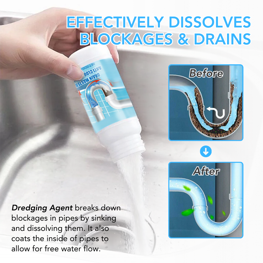 Dredging Agent-Unclog Your Drains Fast