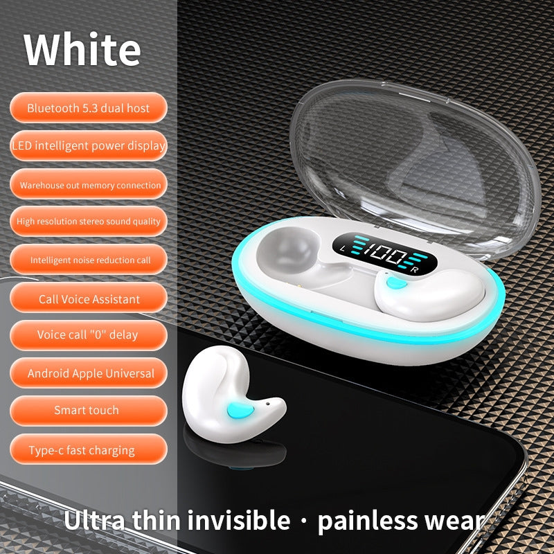 🏆Last 24 hours promotion, 40% to 80% off⏰Thin Waterproof Earbuds for Small Ears: Comfortable for Sleep, Exercise - No Pressure, Low Delay, Long Life